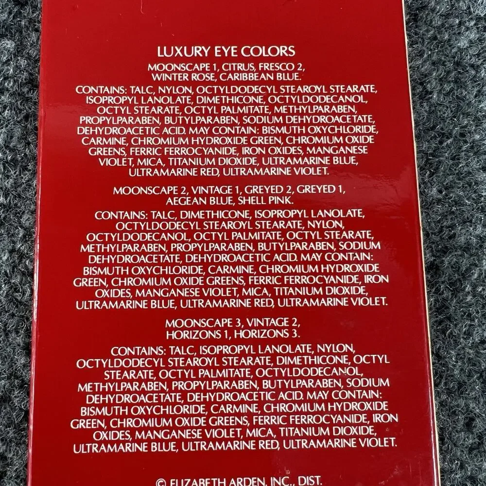 Elizabeth Arden Red Door Eye Shadow Palette New in Box Discontinued TRAVEL SIZE
